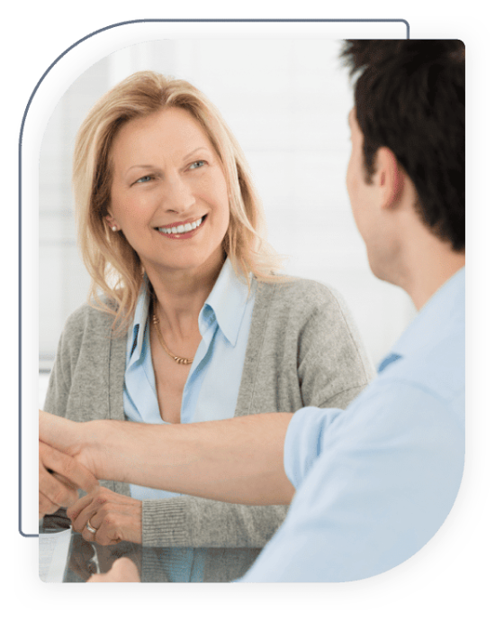 Older Woman Meeting With Advisor - Business Consultant in Australia