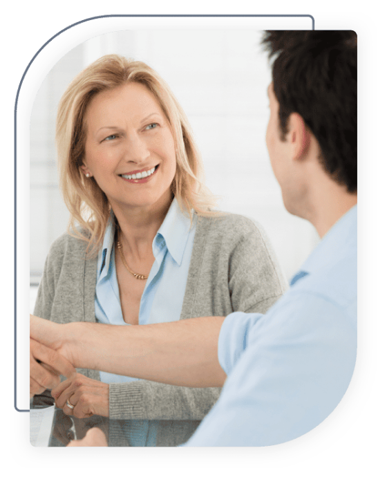 Older Woman Meeting With Advisor - Business Consultant in Australia